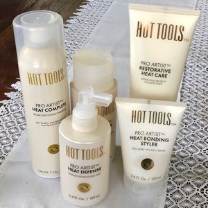 Hot tools shampoo Conditioner styling cream detangle mist heat protection spray